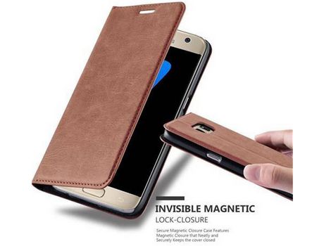 Carcasa para Samsung Galaxy S7 Marrón