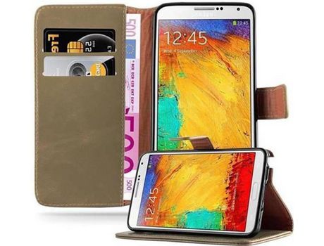 Carcasa para Samsung Galaxy NOTE 3 Marrón