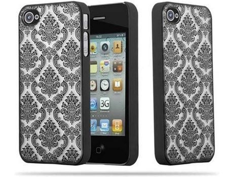 Carcasa para iPhone 4 / 4S CADORABO Negro