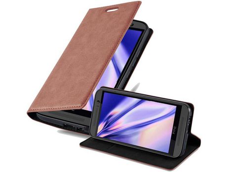 Carcasa para HTC ONE M9 CADORABO Castanho