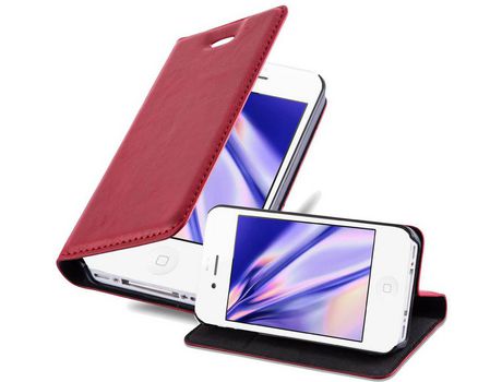 Carcasa para iPhone 4 / 4S CADORABO Rojo