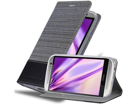 Carcasa para HTC ONE M8 CADORABO Gris