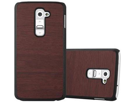 Carcasa para LG G2 CADORABO Marrón