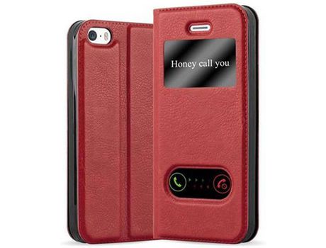 Carcasa para iPhone 5 / 5S / SE 2016 CADORABO Rojo