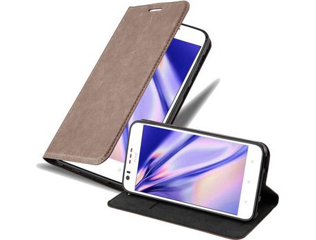 Carcasa para HTC Desire 10 LIFESTYLE / Desire 825 CADORABO Castanho