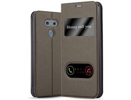 Carcasa para LG G6 CADORABO Castanho