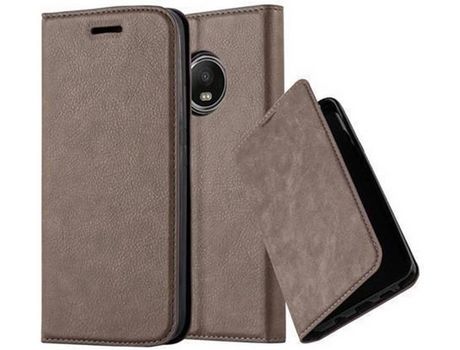 Carcasa para Motorola MOTO G5 PLUS CADORABO Marrón