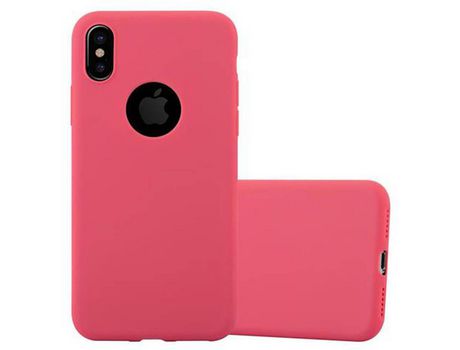 Carcasa para iPhone X / XS CADORABO Rojo