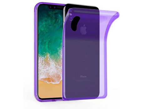 Carcasa para iPhone X / XS CADORABO Morado