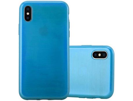 Carcasa para iPhone X / XS CADORABO Turquesa