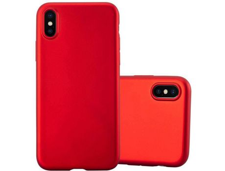 Carcasa para iPhone X / XS CADORABO Rojo