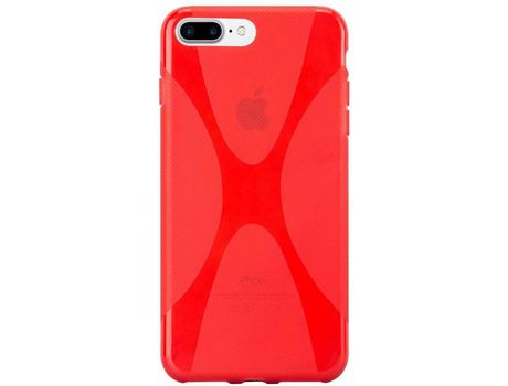 Carcasa para iPhone 7 PLUS / 7S PLUS / 8 PLUS CADORABO Rojo