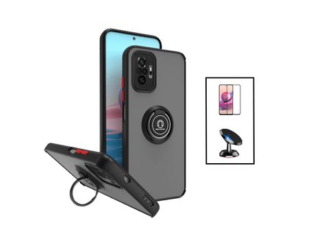 Kit Carcasa para Xiaomi Redmi Note 10 Pro GIFT4ME Negro