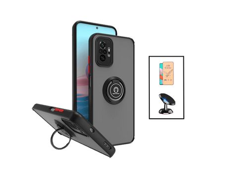 Kit Carcasa para Xiaomi Redmi Note 10 Pro GIFT4ME Negro