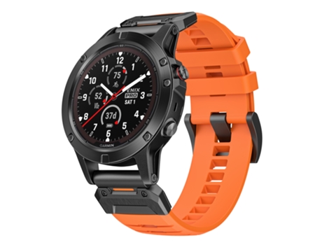 Correa de reloj de 26 mm para Garmin Fenix 3/5/5X/6X/7X Naranja