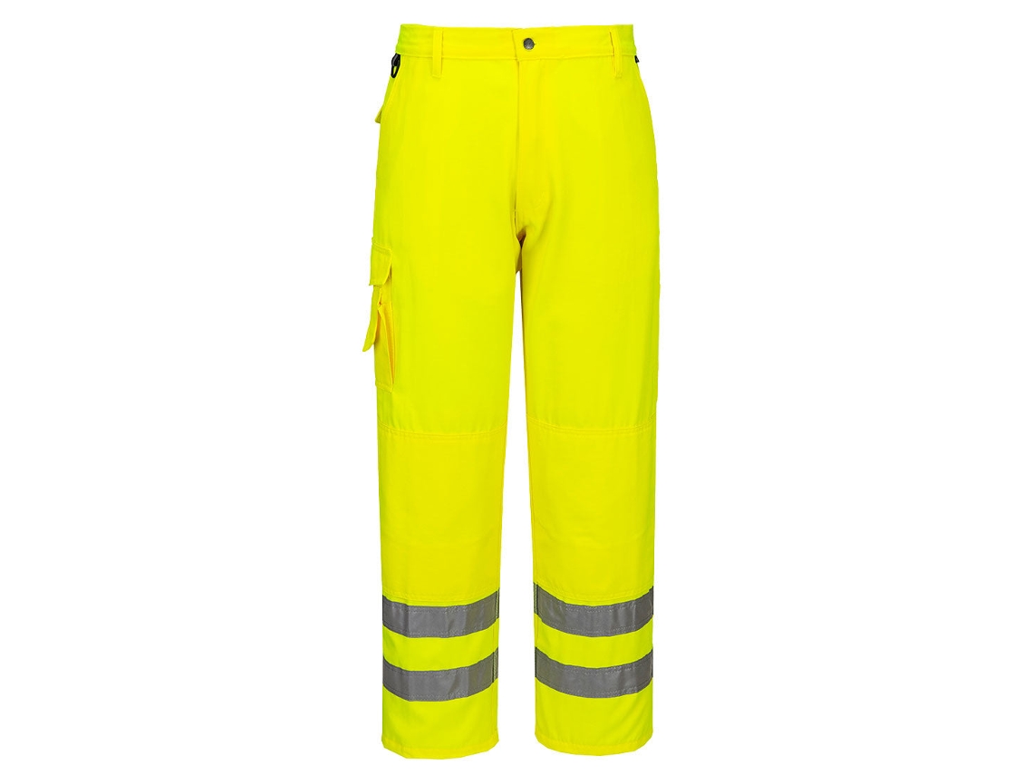 Pantalones De Trabajo De Alta Visibilidad Para Profesionales Amarillo / Xxxl