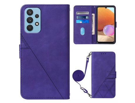 Funda para Samsung Galaxy A32 5G/M32 5G(PU - Morado)