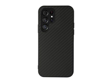 Funda para Samsung Galaxy S22 Ultra(TPU y PU - Negro)