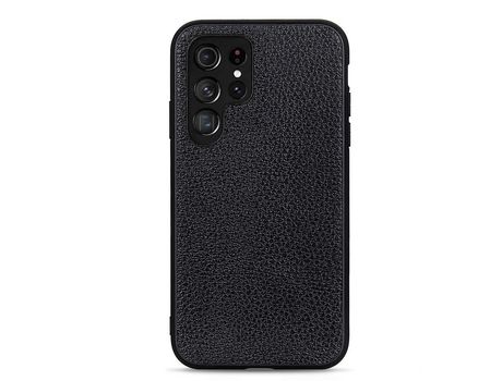 Funda para Samsung Galaxy S22 Ultra(Cuero - Negro)