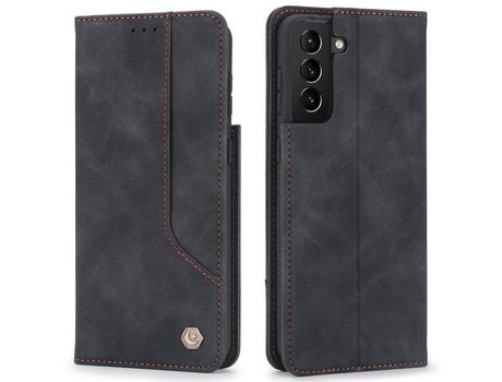 Funda para Samsung Galaxy S21 5G(PU - Negro)