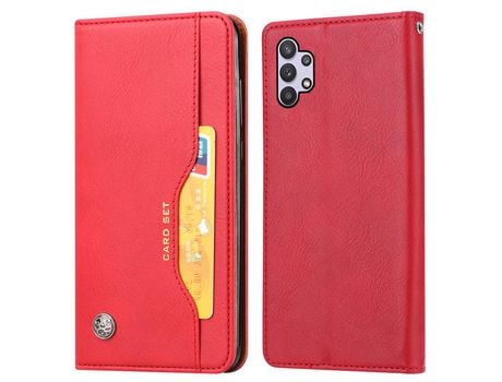 Funda para Samsung Galaxy A53 5G(PU - Rojo)