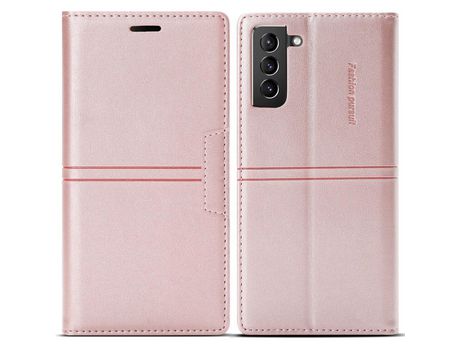 Funda para Samsung Galaxy S22(PU - Rosa)