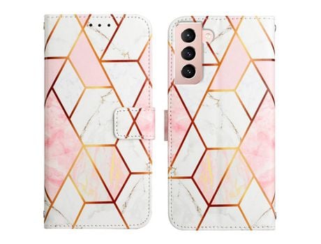 Funda para Samsung Galaxy S21 5G(PU - Rosa)