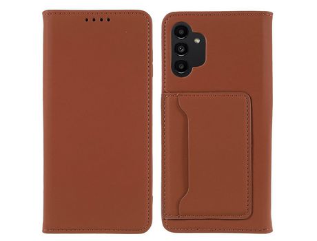 Funda para Samsung Galaxy A13 4G(PU - Marrón)