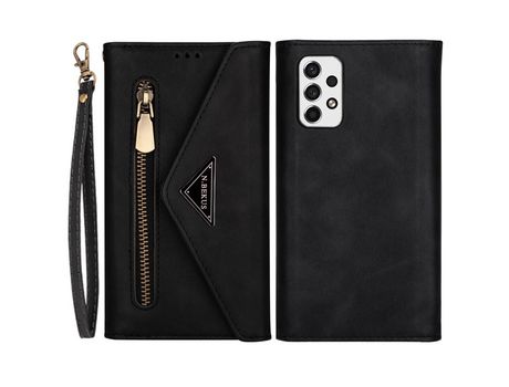 Funda para Samsung Galaxy A33 5G(PU - Negro)