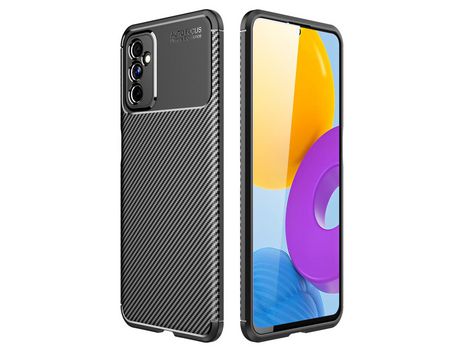 Funda para Samsung Galaxy M52 5G(TPU y PU - Negro)