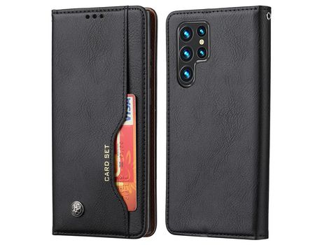 Funda para Samsung Galaxy S22 Ultra(PU - Negro)