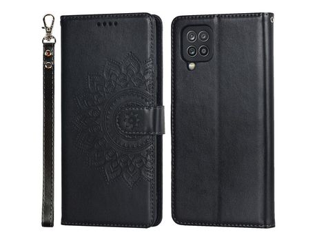 Funda para Samsung Galaxy A42 5G(PU - Negro)