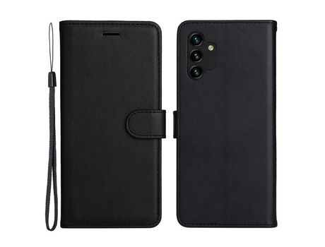Funda para Samsung Galaxy A13 4G/A13 Lite 4G(PU - Negro)