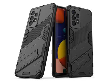 Funda para Samsung Galaxy A33 5G(TPU y PU - Negro)