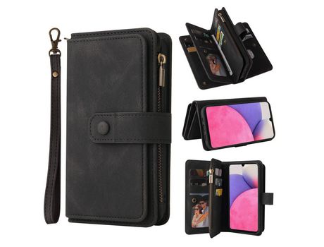 Funda para Samsung Galaxy A33 5G(PU - Negro)