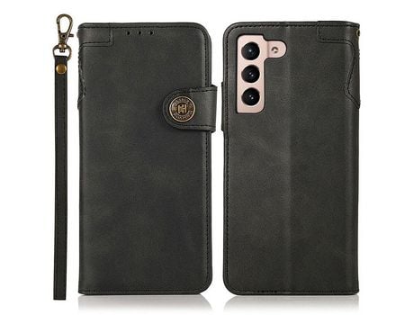 Funda para Samsung Galaxy S22(PU - Negro)