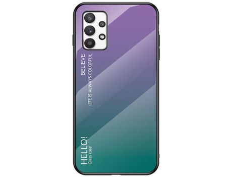 Funda para Samsung Galaxy A53 5G(TPU y PU - Morado)