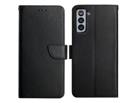 Funda para Samsung Galaxy S21 5G(Cuero - Negro)