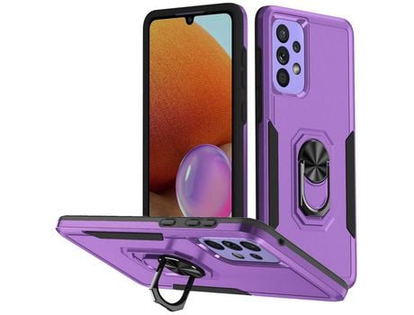Funda para Samsung Galaxy A53 5G(TPU y PU - Negro)