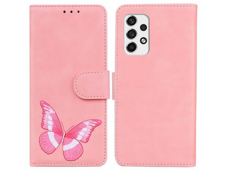 Funda para Samsung Galaxy A53 5G(PU - Rosa)
