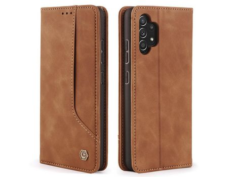 Funda para Samsung Galaxy A32 5G(PU - Marrón)