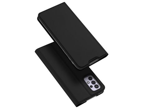 Funda para Samsung Galaxy A33 5G(TPU y PU - Negro)