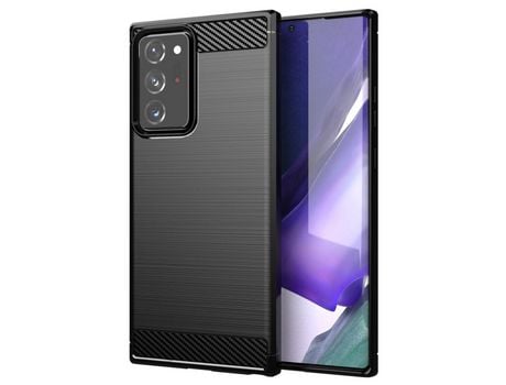Funda para Samsung Galaxy Note 20 Ultra/Note 20 Ultra 5G(TPU y PU - Negro)