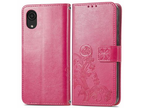 Funda para Samsung Galaxy A03 Core(PU - Rojo)