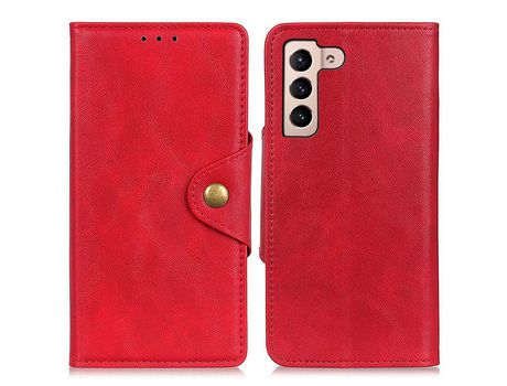Funda para Samsung Galaxy S22(PU - Rojo)