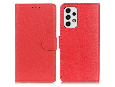 Funda para Samsung Galaxy A23 5G(PU - Rojo)