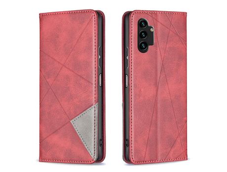 Funda para Samsung Galaxy A13 4G(PU - Rojo)
