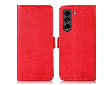 Funda para Samsung Galaxy S21 Fe 5G(PU - Rojo)