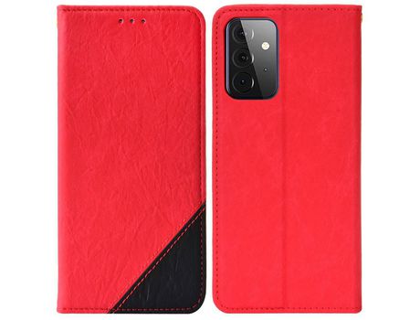Funda para Samsung Galaxy A73 5G(PU - Rojo)