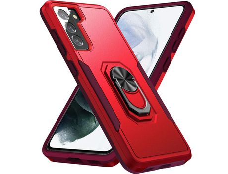 Funda para Samsung Galaxy S21 5G(TPU y PU - Rosa)